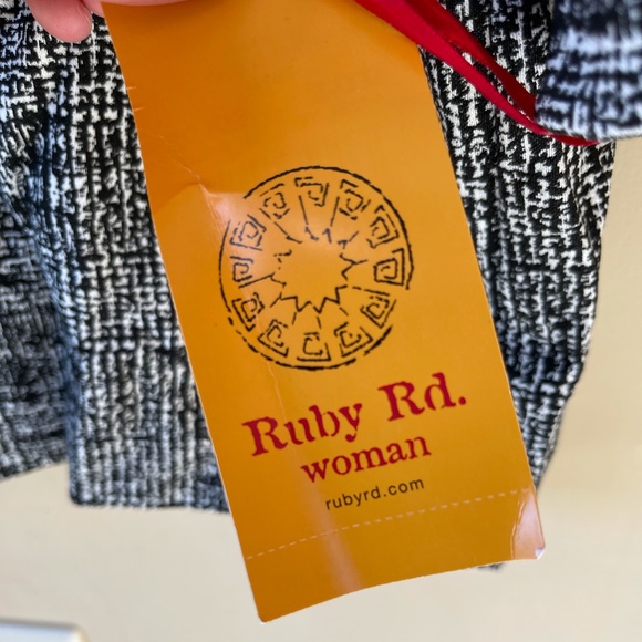 RUBY RD | Night & Day Black Multi Button Windbreaker Coat 2018 - Picture 3 of 9